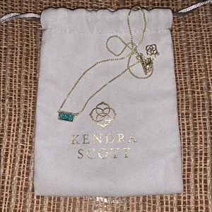 Kendra Scott Drusy Stone Pendant Necklace
